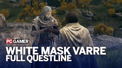 Join My Channel as a Member!https://www.youtube.com/channel/UCloTNisK3zUY__mIAYaOA3A/joinElden Ring: White Mask Varre Complete Questline Offline (Single Play...